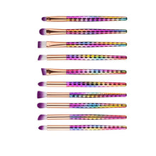 Quality Guarante As the picture shown 10PCS Make Up Foundation Eyebrow Eyeliner Blush Cosmetic Concealer Brushes Anne