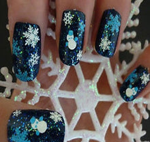 Quality Guarantee 100% Brand new and high qualit Christmas Nail Art Transfer Stickers 3D Design Manicure Tips Decal Decoration
