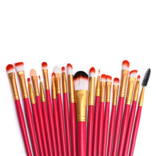 Realer 100% brand new and high quality 20 pcs Makeup Brush Set tools Make-up Toiletry Kit Wool Make Up Brush Set Anne