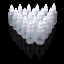 Realer 50ml Empty Plastic Squeezable Dropper Bottles Eye Liquid Dropper Can be used to dispense and store most liquids