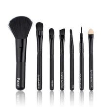 Realer 7Pcs Makeup Brushes Set Powder Foundation Eyeshadow Eyeliner Lip Cosmetic Brush eyeshadow brush Anne