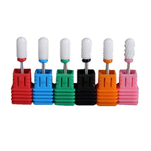 Realer as the picture Reshape your nails 6PC Manicure Drill Accessories Ceramic Nail Drill Bit Dead Skin Nail Polish Tool Anne