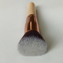 Realer synthetic hair Wood Makeup Brush Cosmetic Brushes Kabuki Face Nose Powder Foundation Tool Anne