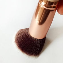 Realer synthetic hair Wood Makeup Brush Cosmetic Brushes Kabuki Face Nose Powder Foundation Tool Anne