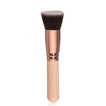 Realer synthetic hair Wood Makeup Brush Cosmetic Brushes Kabuki Face Nose Powder Foundation Tool Anne