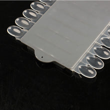 Removable Nail Art Tips Polish Palette Display Rack Stand DIY Plastic