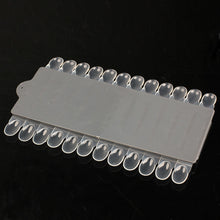 Removable Nail Art Tips Polish Palette Display Rack Stand DIY Plastic