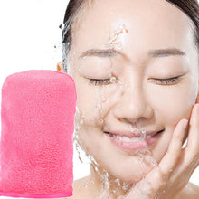 Reusable Microfiber Facial Cloth Face Towel Makeup Remover Cleansing Glove Tool Hot Sale