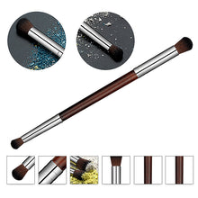 Rosewood Double Headed Makeup Cosmetics Blending Eyeshadow Eye Shading Brush Eye Socket Brushes Makeup Tools