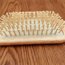 Round / Sharp Tooth Wooden Combs Paddle Brush Wooden Hair Care Spa Massage Antistatic Comb For Women