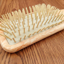 Round / Sharp Tooth Wooden Combs Paddle Brush Wooden Hair Care Spa Massage Antistatic Comb For Women