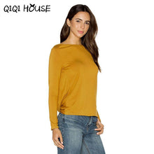 Ruffle Blouse Backless Blouse 2016 Autumn New Fashion Cross Drap Sexy Tops Women Shirt Solid Loose Top Blusas Feminina#C818