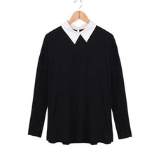 S M L -3XL Plus Size High Quality Long Sleeve Casual Bottom Loose Shirt Women Blusas Thin Blouse 70089