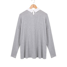 S M L -3XL Plus Size High Quality Long Sleeve Casual Bottom Loose Shirt Women Blusas Thin Blouse 70089