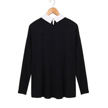 S M L -3XL Plus Size High Quality Long Sleeve Casual Bottom Loose Shirt Women Blusas Thin Blouse 70089
