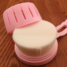 SPA Scrubber Grip Massager Bathing Long Handle Soft Fiber Body Bath Shower Back Brush