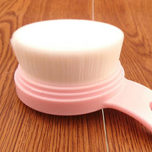 SPA Scrubber Grip Massager Bathing Long Handle Soft Fiber Body Bath Shower Back Brush