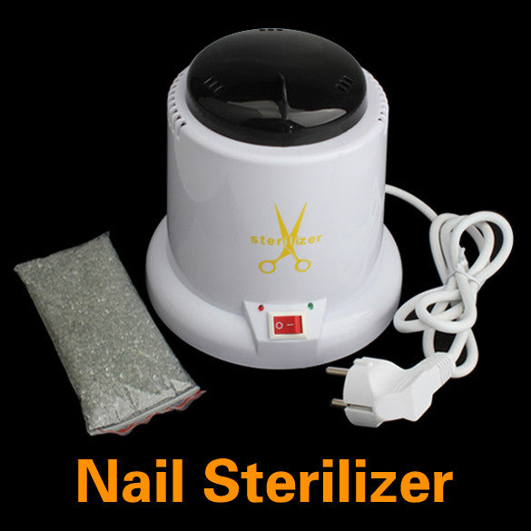 Salon Metal Nipper Tweezer Tools Nail Art Design Tattoo Clean Sterilizer Pot