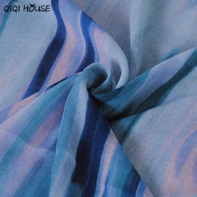 Scarf Winter Women Color Stripe Soft Wrap Scarf Ladies Office Winter Scarves Ponchos And Capes#A912