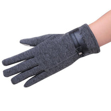 Screen Gloves Cotton Warm PU Bow Cute Kroean Style Elegant Gloves Winter Outdoor Gloves Handschoenen Winter Dames#E823