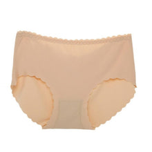 Seamless Ice Silk Underwear Sexy Women Invisible Underwear Briefs Thong Ice Silk Seamless Crotch#3546