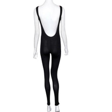 Sexy Black Jumpsuits Backless Sexy Condole belt Sleeveless Bandage Jumpsuit Skinny Full Length Pants Elegant Jumpsuit #3546