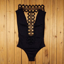 Sexy Jumpsuit 2017 Black Sleeveless Jumpsuit Lace Hollow Out Sexy Chocker Women Bodysuit Rompers Womens#1521