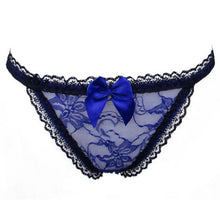 Sexy Lace Bow Thongs And G-String Women Solid Ladies V-String Briefs Panties Lingerie Hot Underwear Women bragas mujer #03