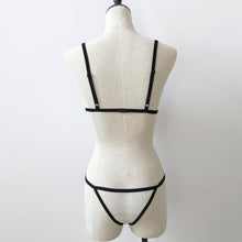 Sexy Lace Floral Hollow Out Bra Crop Top Summer 2017 Women Cropped Bustier Bustier Vest Unpadded Bralette Bra +G-string Set #23