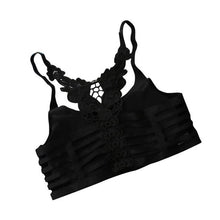 Sexy Lingerie Hot Hollow Out Crochet Crop Top Floral Bustier Tank Tops Ondergoed Dames#C923