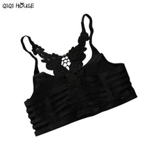 Sexy Lingerie Hot Hollow Out Crochet Crop Top Floral Bustier Tank Tops Ondergoed Dames#C923