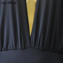 Sexy One Piece Outfits V Neck Long Sleeve Cross Halter Jumpsuit Summer Backless Off ShoulderJumpsuit 2016 Rompers#B811