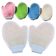 Shower Bath Towel Exfoliating Wash Skin Spa Foam Towel Gloves Massage Scrubber Hemp Body Towel