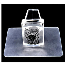 Silicone Plastic Nail Stamper Scraper Plate Image Stamping Polish Paint Set Apply to your nails or other objects Anne