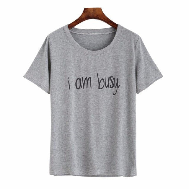 Simple Desgin Summer Tshirt Women 2017 Letter Print Short Sleeve Casual Tee Shirt Tops Summer Womens T-shirt ropa mujer #23