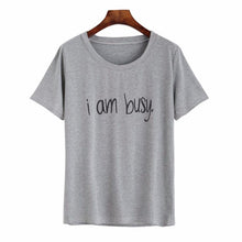 Simple Desgin Summer Tshirt Women 2017 Letter Print Short Sleeve Casual Tee Shirt Tops Summer Womens T-shirt ropa mujer #23