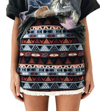 Skirts Womens Summer 2017 Casual High Waist Empire Short Mini Skirt Patchwork Tassel Women pencil Skirts faldas mujer #53