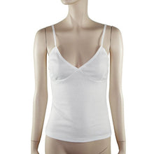 Sleeveless Tank Top For Women Cotton Blend Sexy V Neck Solid Crop Tops Cami Tank Tops Female Summer Style #25