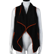 Sleeveless Women Coats Irregular Soft Artificial Lambswool Hem Casual Warm Autumn Wintwe Camperas Mujer#C930
