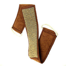 Soft Exfoliating Flax Cotton Back Strap for Bath Brush Shower Massage Spa Scrubber