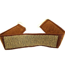 Soft Exfoliating Flax Cotton Back Strap for Bath Brush Shower Massage Spa Scrubber