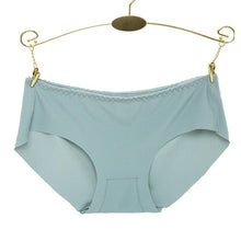 Solid Ice Silk Mid-Rise Underwear Incognito Suit for Dress Briefs Slimming Pants Menstruation Underwear Mutande #B707