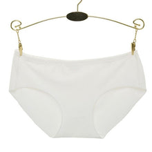 Solid Ice Silk Mid-Rise Underwear Incognito Suit for Dress Briefs Slimming Pants Menstruation Underwear Mutande #B707