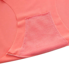 Solid Ice Silk Mid-Rise Underwear Incognito Suit for Dress Briefs Slimming Pants Menstruation Underwear Mutande #B707