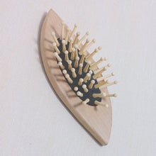 Special Shape Brush Hair Care Wood Bamboo Hair Vent and Beauty SPA Massager Massage Comb