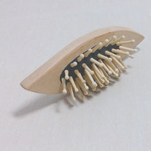 Special Shape Brush Hair Care Wood Bamboo Hair Vent and Beauty SPA Massager Massage Comb