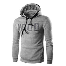 Spring Autumn 2016 Fashion Sweatshirt For Men Slim Hoodie Long Sleeve Letter Print Pullover Sweatshirt Hooded Outwear Tops Men