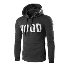 Spring Autumn 2016 Fashion Sweatshirt For Men Slim Hoodie Long Sleeve Letter Print Pullover Sweatshirt Hooded Outwear Tops Men