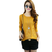 Spring Autumn New Fashion Loose Cashmere Pullover Women Knitted Sweater Hedging Round Neck Outwear Female Plus Size 70082