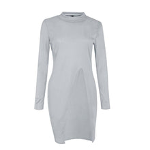 Spring Autumn Winter Women Sweater Splite Solid Warm Long Knitted Sweaters and Pullovers For Women Turtleneck Ladies Jumper #WY